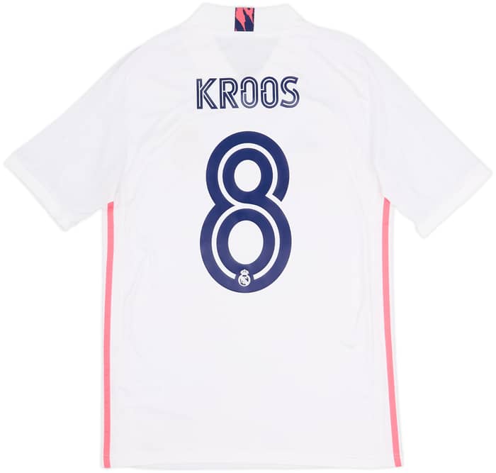 2020-21 Real Madrid Home Shirt Kroos #8 - 10/10 - (S)