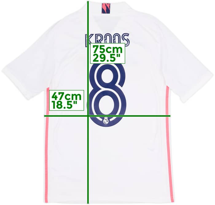 2020-21 Real Madrid Home Shirt Kroos #8 - 10/10 - (S)