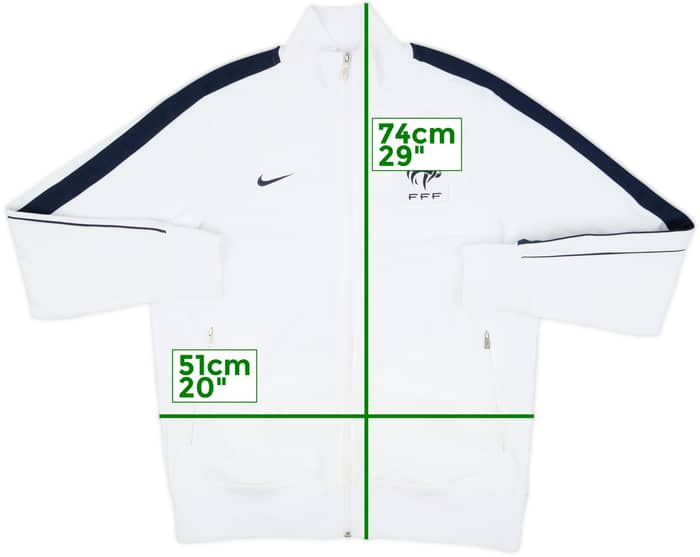 2012-13 France Nike Track Jacket - 6/10 - (L)