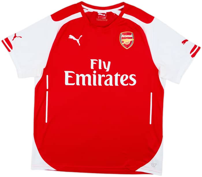 2014-15 Arsenal Home Shirt Giroud #12 - 5/10 - (L)