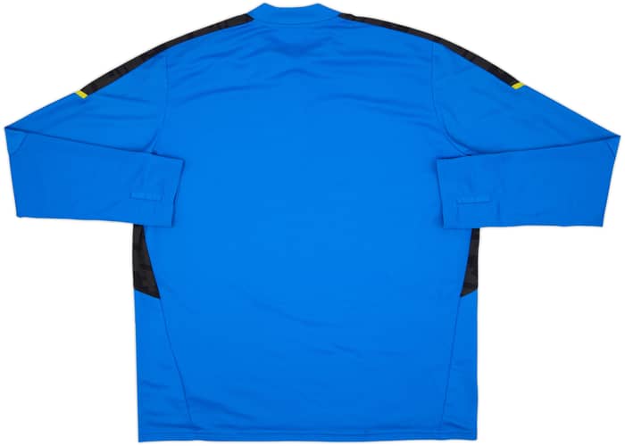 2021-22 Manchester United adidas 1/4 Zip Drill Top - 7/10 - (XXL)