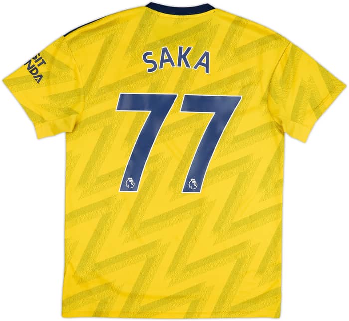 2019-20 Arsenal Away Shirt Saka #77 - 10/10 - (M)