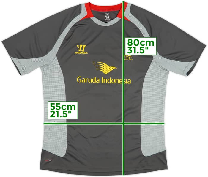 2014-15 Liverpool Warrior Training Shirt - 5/10 - (XXL)