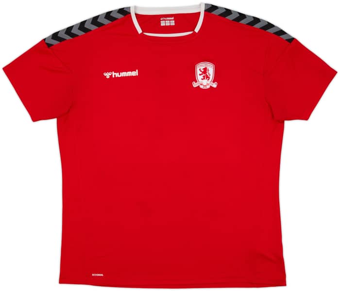 2020-21 Middlesbrough Hummel Training Shirt - 8/10 - (XXL)