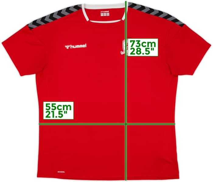 2020-21 Middlesbrough Hummel Training Shirt - 8/10 - (XXL)