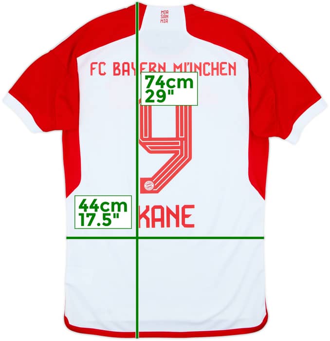 2023-24 Bayern Munich Home Shirt Kane #9 - 9/10 - (S)