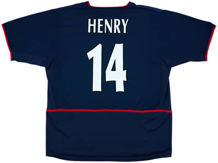 2002-04 Arsenal Away Shirt Henry #14 - 8/10 - (XXL)