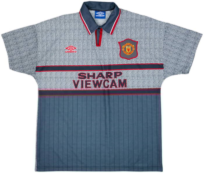 1995-96 Manchester United Away Shirt Keane #16 - 10/10 - (L)