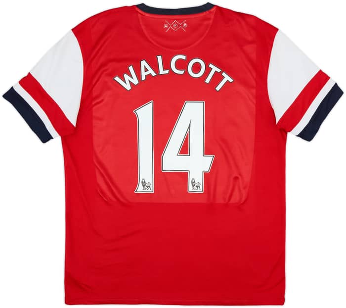 Camiseta de local del Arsenal 2012-14 Walcott #14 - 7/10 - (L)