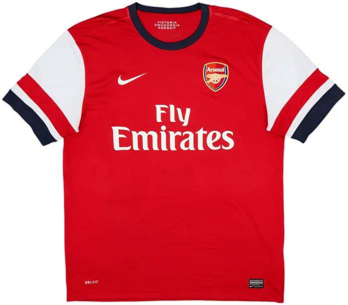 Camiseta de local del Arsenal 2012-14 Walcott #14 - 7/10 - (L)