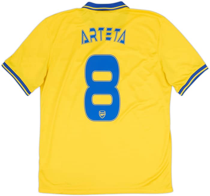 Camiseta de visitante del Arsenal 2013-14 Arteta #8 - 6/10 - (L)