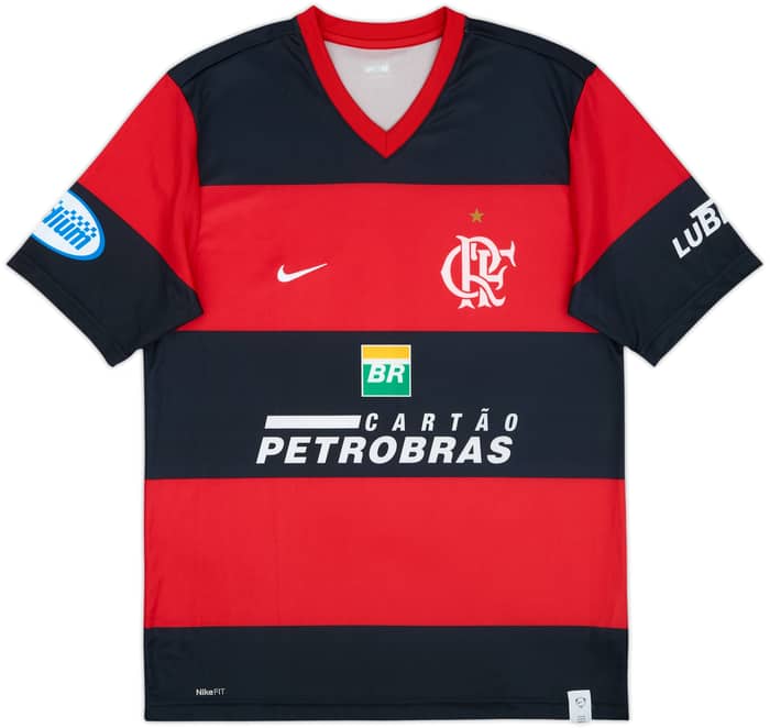 2007 Flamengo Home Shirt #10 - 9/10 - (M)