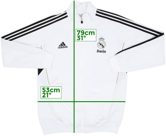2011-12 Real Madrid adidas Track Jacket - 8/10 - (L)