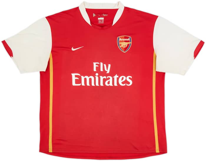 2006-08 Arsenal Home Shirt Henry #14 - 5/10 - (XL)