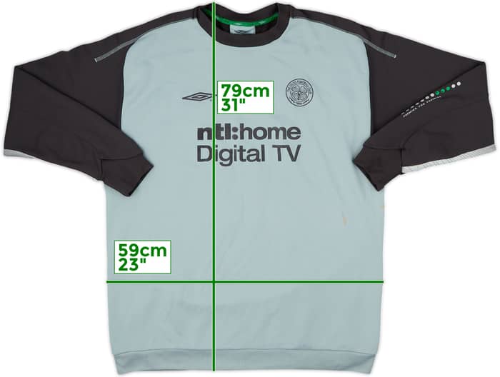 2002-03 Celtic Umbro Sweat Top - 7/10 - (XL)