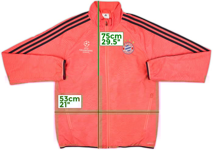 2015-16 Bayern Munich adidas CL Track Jacket - 7/10 - (S)