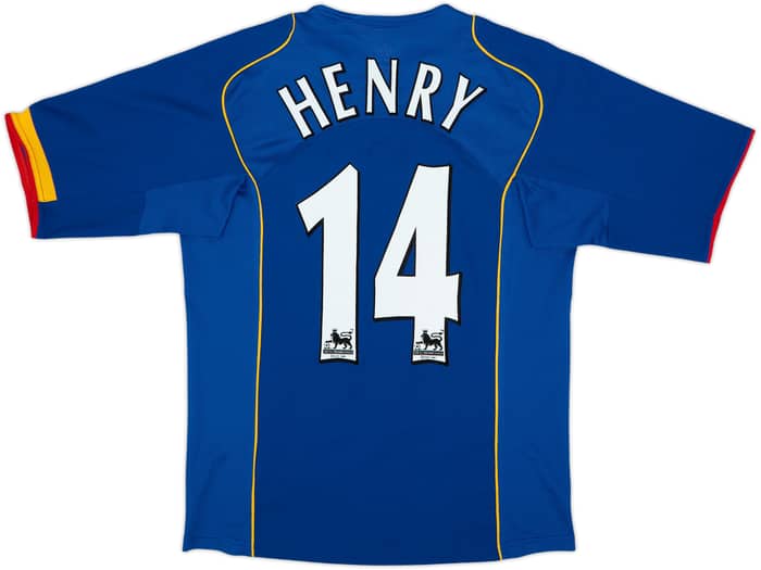 2004-06 Arsenal Camiseta Visitante Henry #14 - 9/10 - (S)