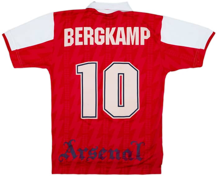 1994-96 Arsenal Home Shirt Bergkamp #10 - 5/10 - (S)