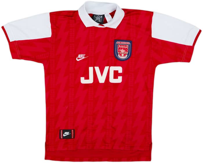 1994-96 Arsenal Home Shirt Bergkamp #10 - 5/10 - (S)