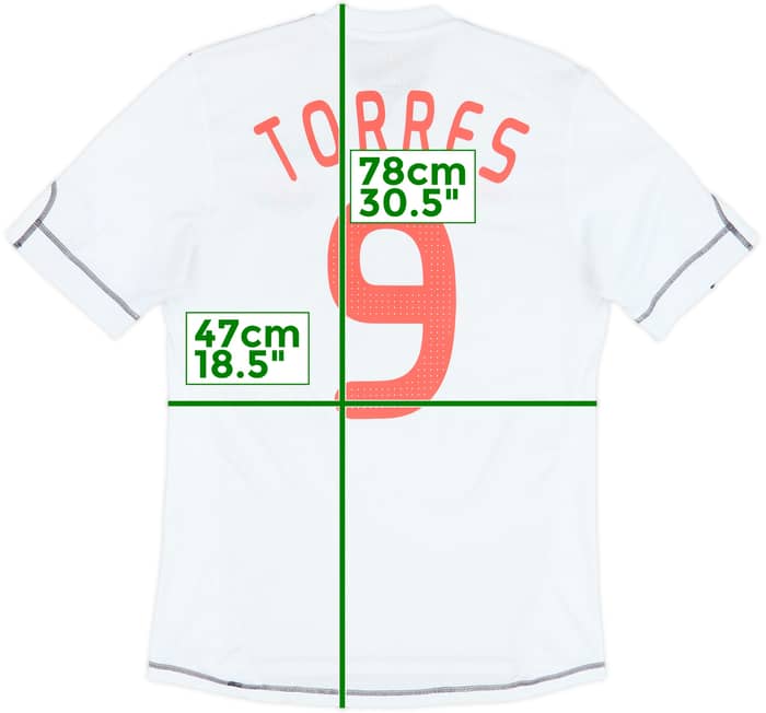 2009-10 Liverpool Tercera Camiseta Torres #9 - 6/10 - (M)