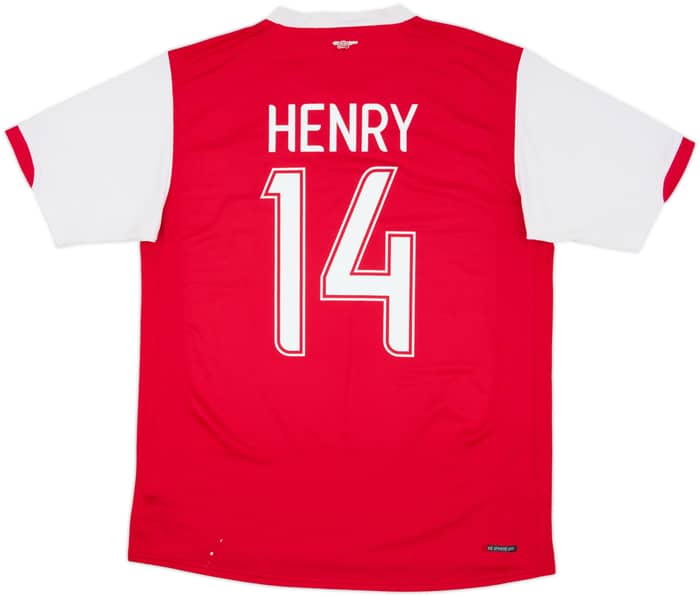 2006-08 Arsenal Home Shirt Henry #14 - 6/10 - (L)