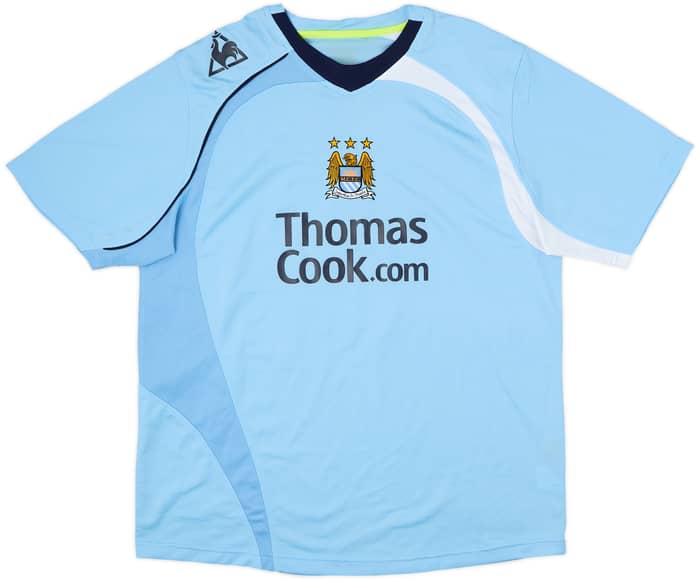 2008-09 Manchester City Home Shirt Richards #2 - 6/10 - (L)