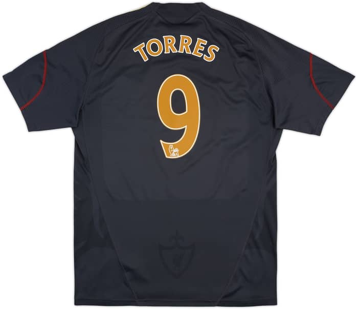 2009-10 Liverpool Away Shirt Torres #9 - 5/10 - (XL)