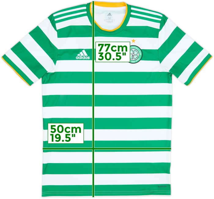 2020-21 Celtic Home Shirt - 9/10 - (M)