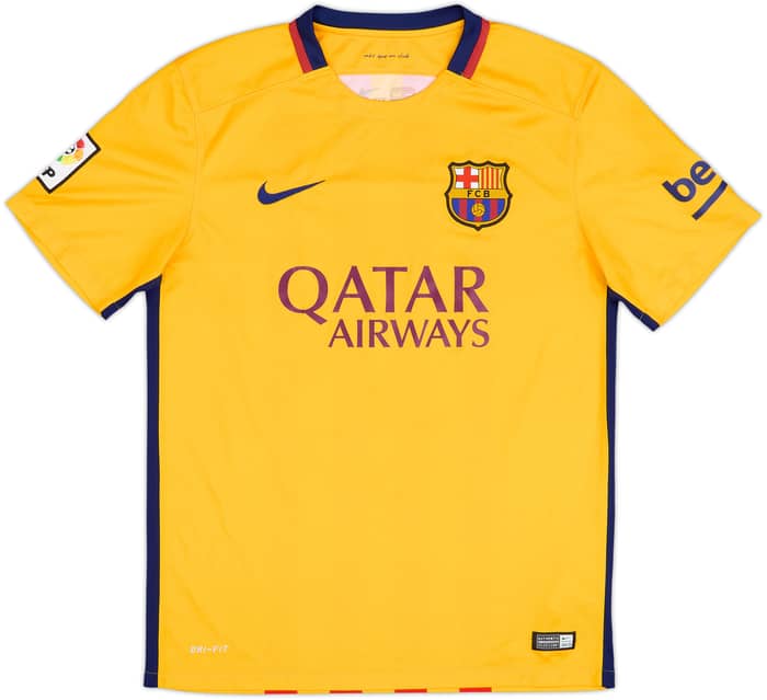 2015-16 Barcelona Away Shirt Neymar #11 - 8/10 - (M)