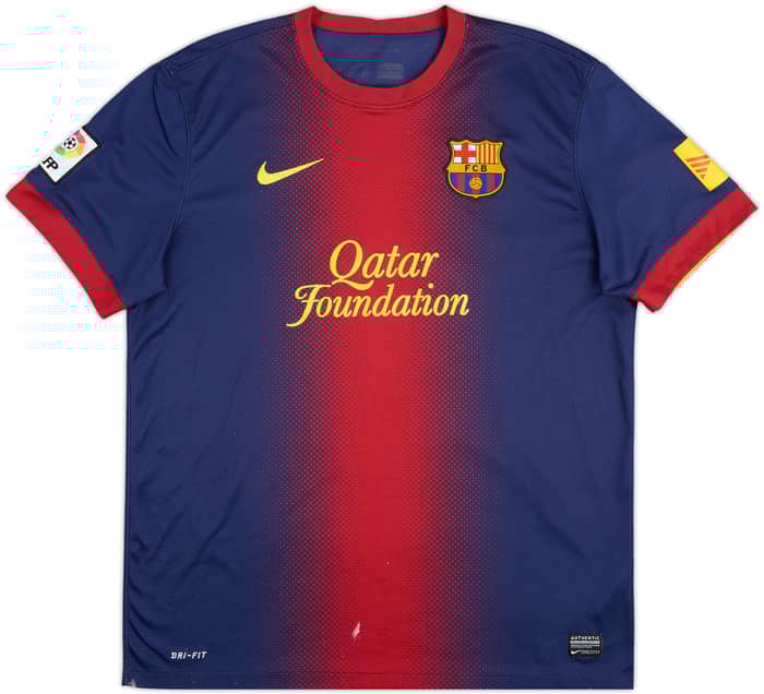 2012-13 Barcelona Local Camiseta Messi #10 - 6/10 - (L)