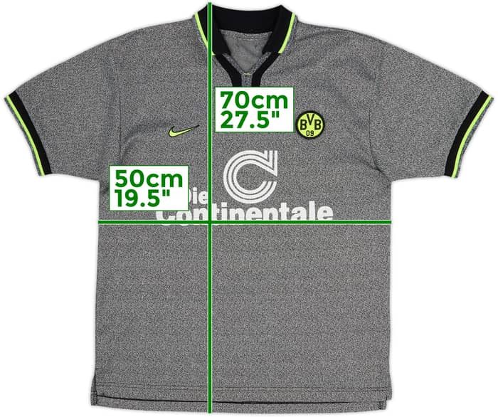 1997-98 Borussia Dortmund Away Shirt - 6/10 - (L.Boys)