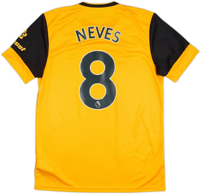 2020-21 Wolves Home Shirt Neves #8 - 10/10 - (M)