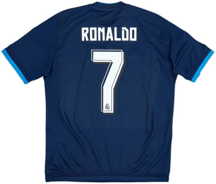 2015-16 Real Madrid Third Shirt Ronaldo #7 - 6/10 - (M)
