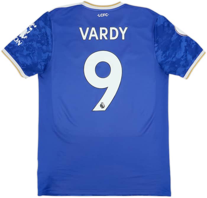 2021-22 Leicester Home Shirt Vardy #9 - 5/10 - (M)