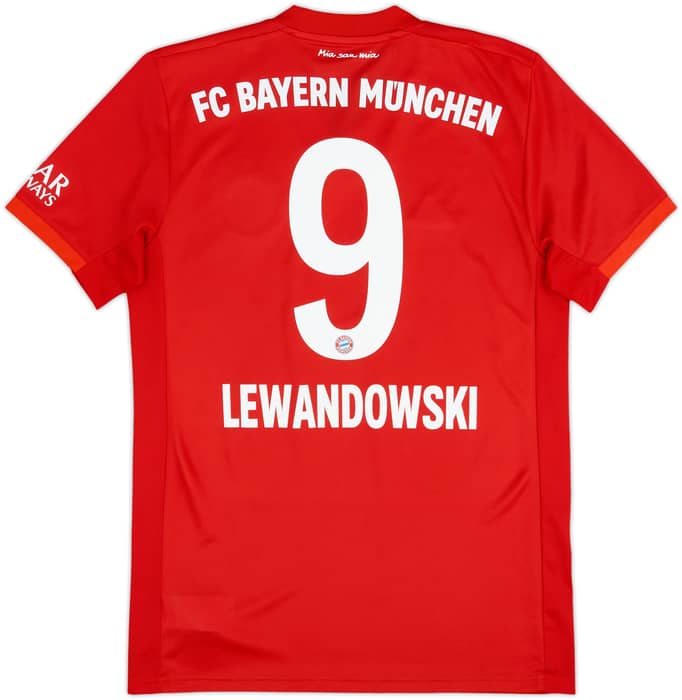 2019-20 Bayern Munich Home Shirt Lewandowski #9 - 10/10 - (S)