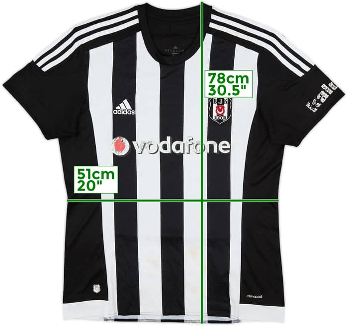 2015-16 Besiktas Away Shirt - 4/10 - (XL)
