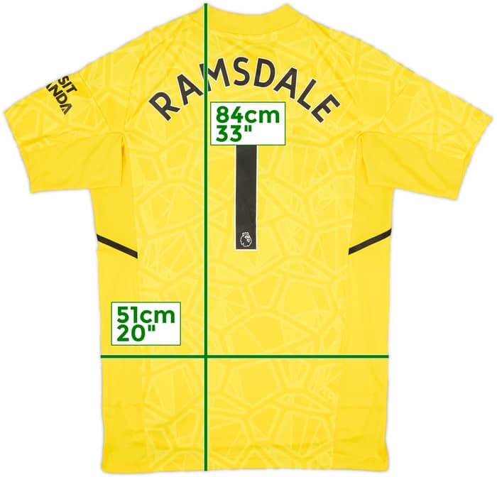 2022-23 Arsenal GK Shirt Ramsdale #1 (M)