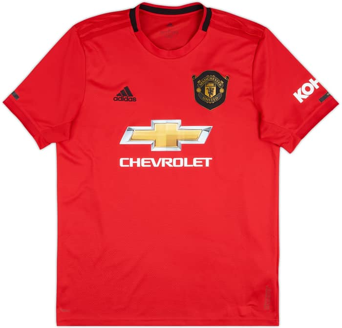 2019-20 Manchester United Home Shirt Pogba #6 - 10/10 - (L)
