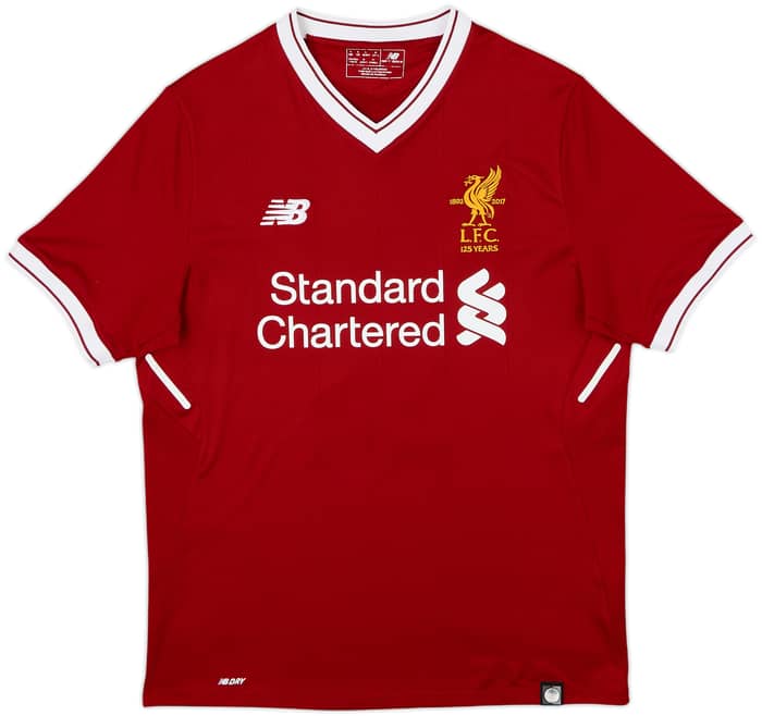 2017-18 Liverpool 125 Years Home Shirt M.Salah #11 - 9/10 - (S)