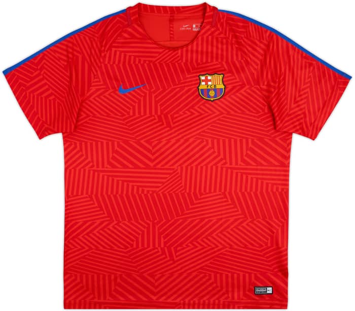 2016-17 Barcelona Nike Training Shirt - 10/10 - (XL)