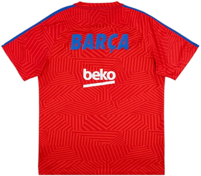 2016-17 Barcelona Nike Training Shirt - 10/10 - (XL)