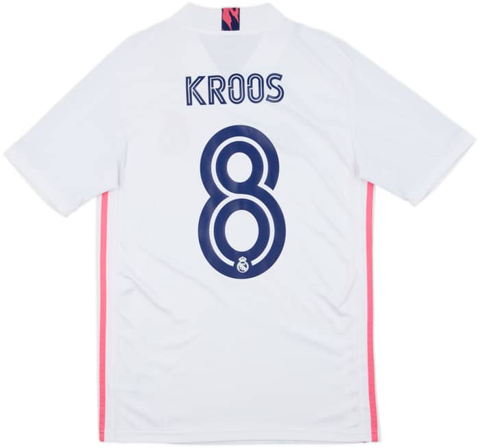 2020-21 Real Madrid Home Shirt Kroos #8 - 10/10 - (S)