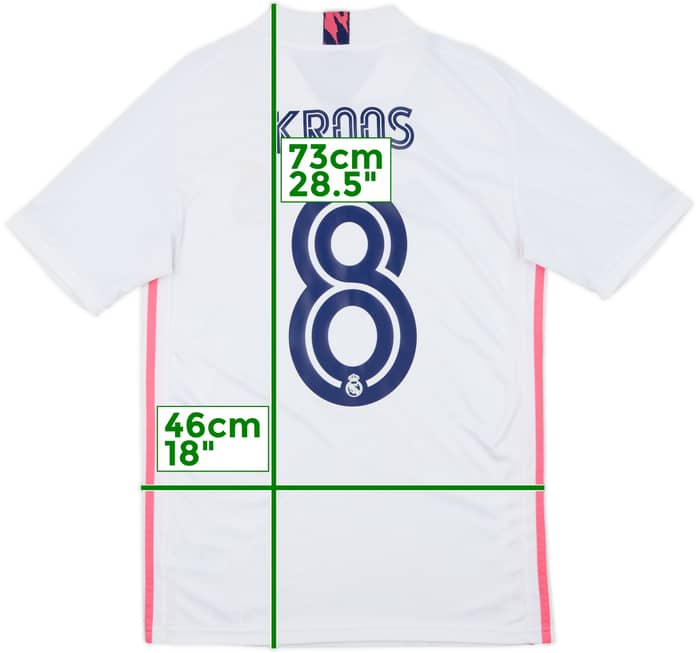 2020-21 Real Madrid Home Shirt Kroos #8 - 10/10 - (S)