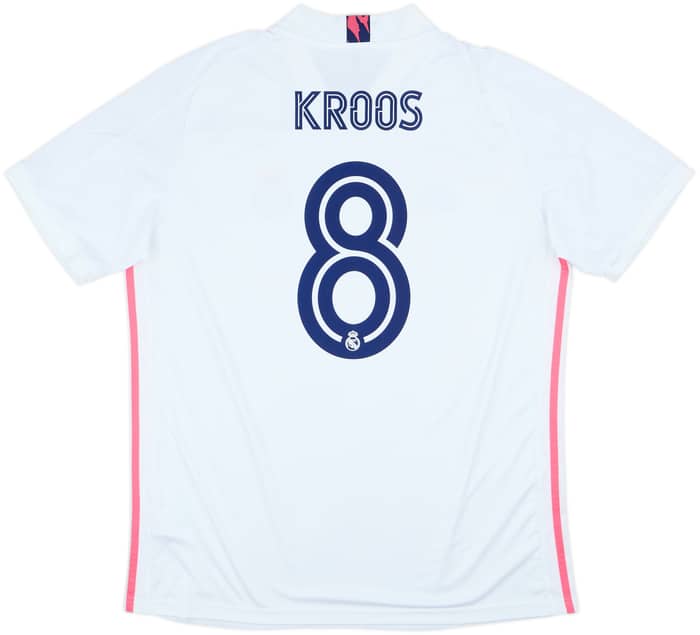 2020-21 Real Madrid Home Shirt Kroos #8 - 10/10 - (XL)