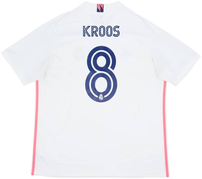 Camiseta de local del Real Madrid 2020-21 Kroos #8 - 8/10 - (XL)