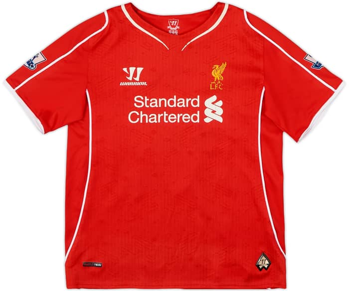2014-15 Liverpool Home Shirt Coutinho #10 - 4/10 - (S.Boys)