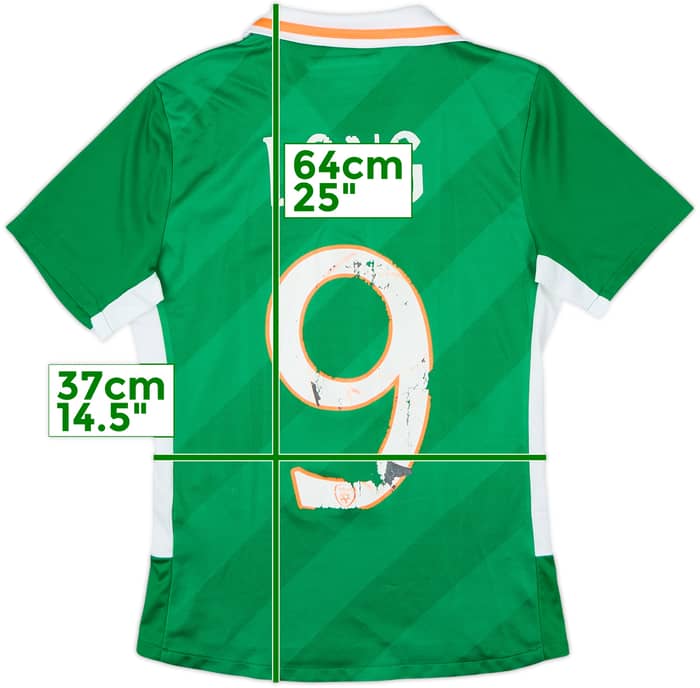 2016-17 Ireland Home Shirt Long #9 - 4/10 - (M.Boys)