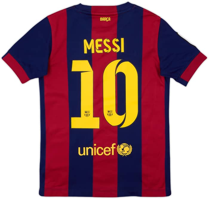 Camiseta de local del Barcelona 2014-15 Messi #10 - 10/10 - (S.Niños)