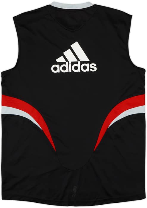 2008-09 Liverpool adidas Formotion Chaleco de entrenamiento - 8/10 - (M/L)