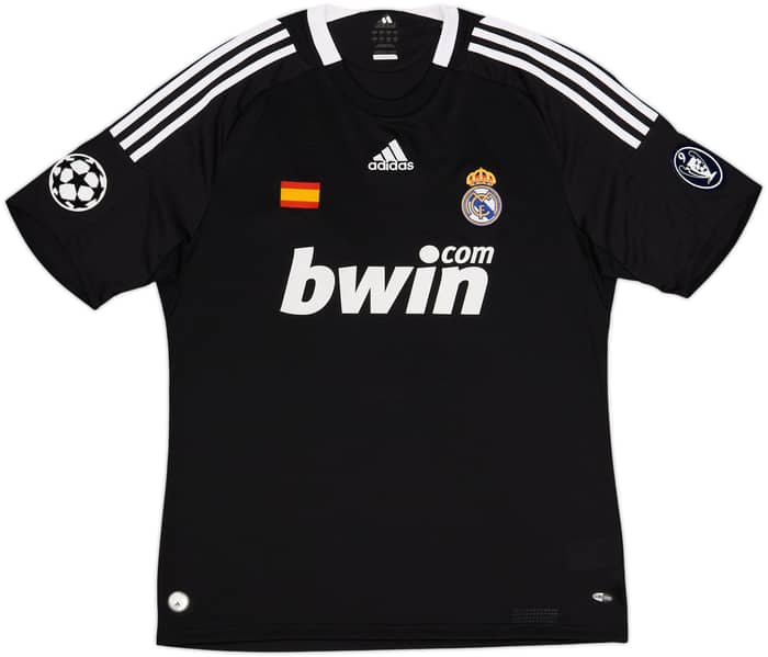 2008-09 Real Madrid CL Third Shirt Raul #7 - 6/10 - (L)